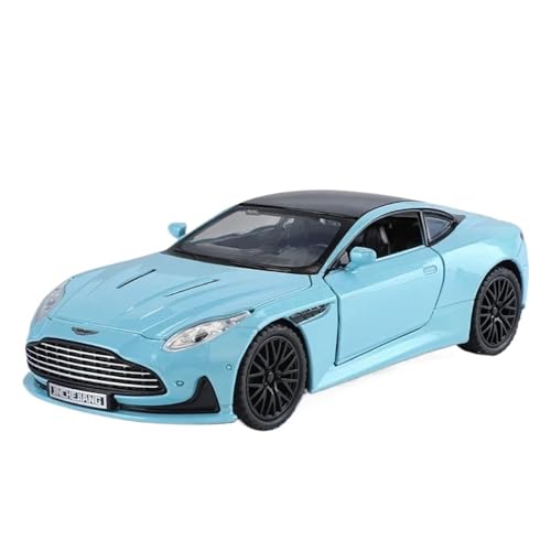 Druckgussfahrzeuge Motorfahrzeuge 1:32 for Aston Martin DB12 GT Mini Statische Legierung Metall Auto Modell Maßstab Luxus Auto Ornamente Dekoration Fertiges Modellauto(Blue) von PIPJLCGE