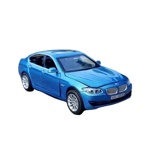 Druckgussfahrzeuge Motorfahrzeuge 1:32 for BMW 535i Statische Mini-Simulation Legierung Metall Automodell Wohnzimmer Dekoration Fertiges Modellauto(Blue) von PIPJLCGE