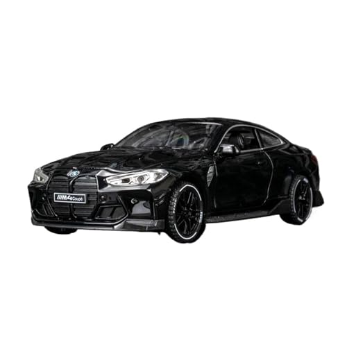 Druckgussfahrzeuge Motorfahrzeuge 1:32 for BMW M4 Statische Miniatur-Legierung Replik Automodell Ornamente Sammlung Dekoration Fertiges Modellauto(Black) von PIPJLCGE