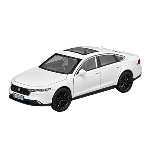 Druckgussfahrzeuge Motorfahrzeuge 1:32 for Honda Accord Statische Mini-Simulation Legierung Modellauto Wohnzimmer Ornamente Sammlung Dekoration Fertiges Modellauto(White) von PIPJLCGE