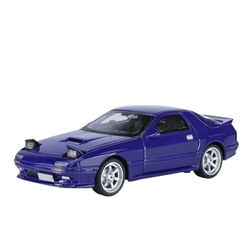 Druckgussfahrzeuge Motorfahrzeuge 1:32 for Mazda Rx7 Fc Statische Skala Miniatur Legierung Metall Auto Modell Ornamente Display Sammlung Fertiges Modellauto(Blue) von PIPJLCGE