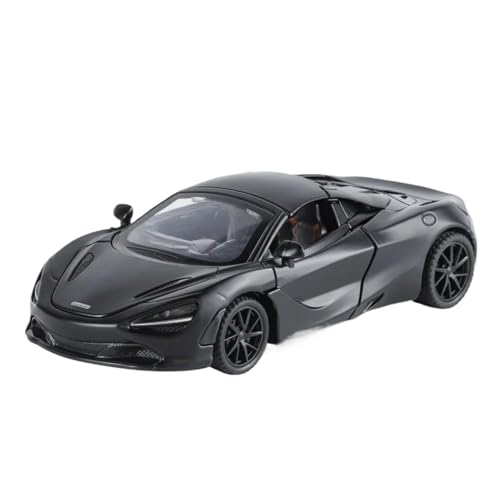 Druckgussfahrzeuge Motorfahrzeuge 1:32 for McLaren 720s Mini Statische Skala Legierung Druckguss Home Modell Auto Dekoration Sammlerstück Fertiges Modellauto(Black) von PIPJLCGE