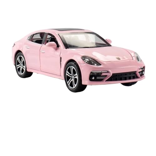 Druckgussfahrzeuge Motorfahrzeuge 1:32 for Porsche Panamera Miniatur Statischer Maßstab Zinklegierung Druckguss Automodell Büro Ornamente Fertiges Modellauto(Red) von PIPJLCGE