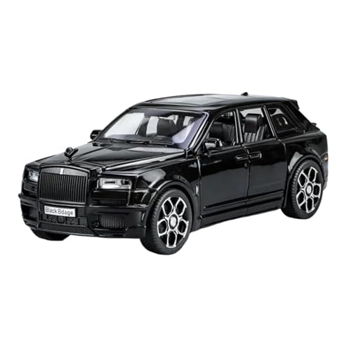 Druckgussfahrzeuge Motorfahrzeuge 1:32 for Rolls-Royce Cullinan SUV Mini Statisches Automodell Legierung Simulationsmodell Ornamente Dekoration Fertiges Modellauto(Black) von PIPJLCGE