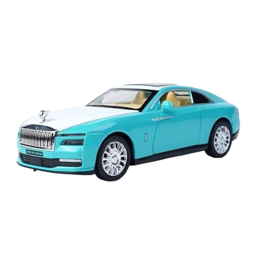 Druckgussfahrzeuge Motorfahrzeuge 1:32 for Rolls-Royce Spectre Mini Druckguss-Simulationslegierungsmodellauto, Exquisite Dekorative Ornamente Fertiges Modellauto(Blue) von PIPJLCGE