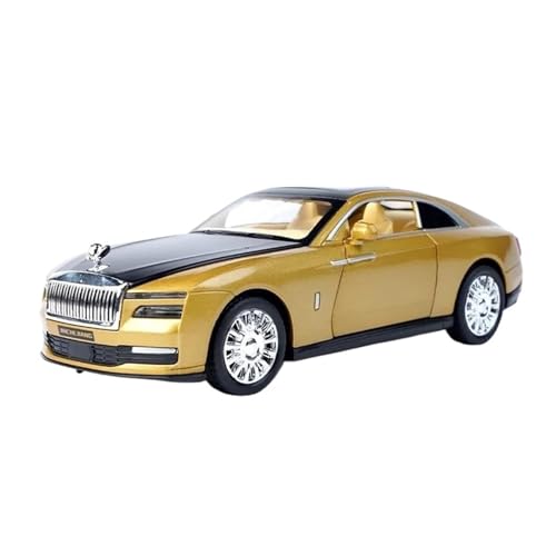 Druckgussfahrzeuge Motorfahrzeuge 1:32 for Rolls-Royce Spectre Mini Druckguss-Simulationslegierungsmodellauto, Exquisite Dekorative Ornamente Fertiges Modellauto(Gold) von PIPJLCGE