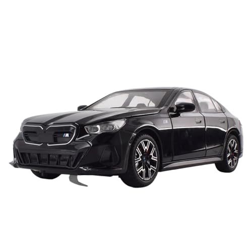 Druckgussfahrzeuge Motorfahrzeuge Simulationsautomodell Aus Zinkdruckguss Im Maßstab 1:24, Geeignet for Sammeln Und Ausstellen for Den BMW I5 M60 Fertiges Modellauto(Black) von PIPJLCGE