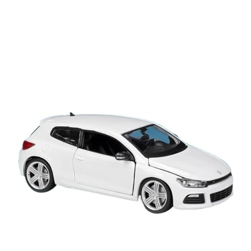 PIPJLCGE Druckgussfahrzeuge Motorfahrzeuge 1:24 for Volkswagen Scirocco Simulation Miniatur Statischen Maßstab Druckguss-Modell Automobil Legierung Ornamente Fertiges Modellauto von PIPJLCGE