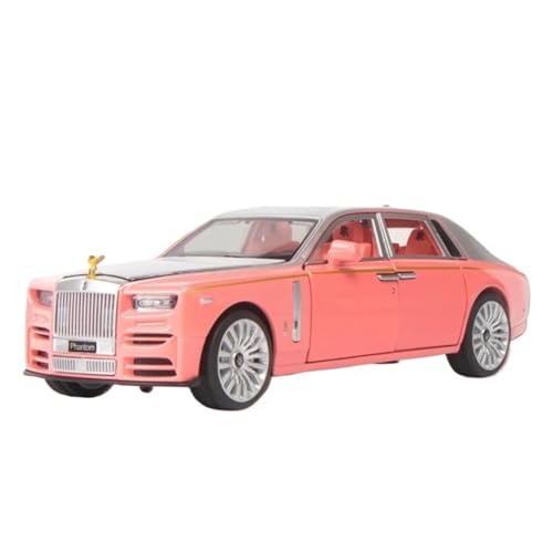 PIPJLCGE Druckgussfahrzeuge Motorfahrzeuge 1:30 for Rolls-Royce Mansory Phantom Simulation Miniatur Statische Druckguss-Modellauto Legierung Ornamente Fertiges Modellauto(Red) von PIPJLCGE