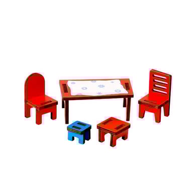 Micki Pippi Langstrumpf Zubehör-Set Kaffeeplausch von Pippi Langstrumpf