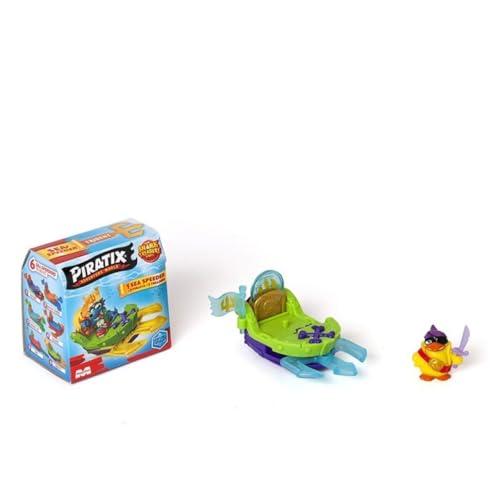 Piratix Shark Treasure – Display 4 x 12 Sea Speeder (V.0) einzeln von PIRATIX ADVENTURE WORLD