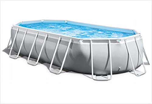 Intex 16FT6IN X 9FT X 48IN PRISM FRAME OVAL POOL - Ovaler Prismrahmen Pool - Schwimmbad - Freizeit, Entspannung, Schwimmen, Familienspaß, Partys, kleine Schwimmwettbewerbe - 122 cm hoch Intex 16FT6IN X 9FT X 48IN PRISM FRAME OVAL POOL - Ovaler Prismrahmen Pool - Schwimmbad - Freizeit, Entspannung, Schwimmen, Familienspaß, Partys, kleine Schwimmwettbewerbe - 122 cm hoch von PISCINE ITALIA