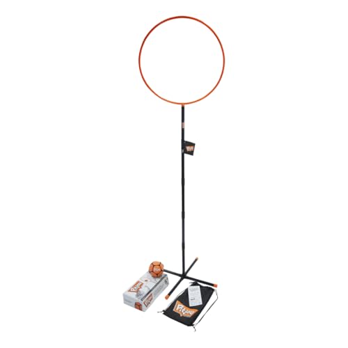 Pitjau Ballspiel Indoor Kinder und Erwachsene, Quidditch Wurfspiel Indoor für Erwachsene/Kinder/Gruppen/Familie, höhenverstellbarer Quidditch Ring-Stab von PITJAU