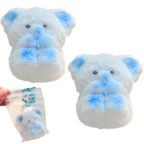 2pcs Squeeze -Spielzeug, Kawaii -Bärenform -Stressspielzeug, weicher Silikonbär -Sensorium, Simulation süßes Stress -Relief -Spielzeug, kreative Geschenke und Bälle für Kinder und Erwachsene 2pcs Squeeze -Spielzeug, Kawaii -Bärenform -Stressspielzeug, weicher Silikonbär -Sensorium, Simulation süßes Stress -Relief -Spielzeug, kreative Geschenke und Bälle für Kinder und Erwachsene von PIUpiuLIANG