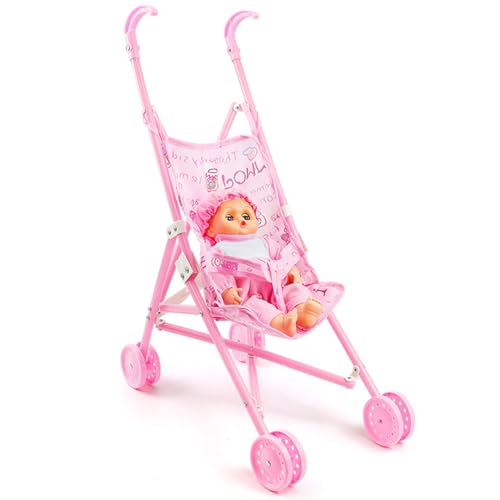 Babypuppe mit Kinderwagen 2pcs Set Faltbare realistische Babypuppenwagen weiche hautfreundliche Puppen-Kinderwagen-Kinderwagenspielzeug für Rollenspiele Interactive Play tun Playbaby mit Babypuppe mit Kinderwagen 2pcs Set Faltbare realistische Babypuppenwagen weiche hautfreundliche Puppen-Kinderwagen-Kinderwagenspielzeug für Rollenspiele Interactive Play tun Playbaby mit von PIUpiuLIANG