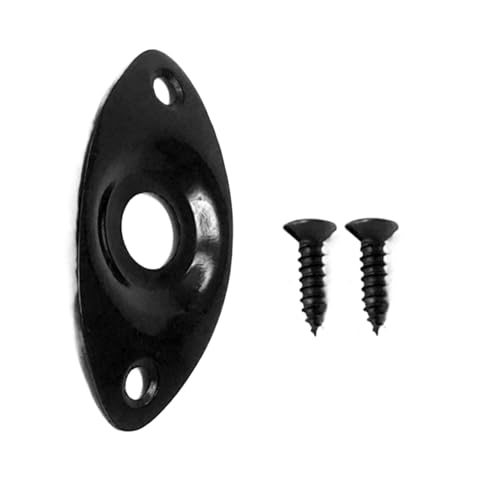 E -Gitarren -Teile 1.9x1x0.2 '' Metal Jacks -Platten, einfach zu installierende Gitarreneingangs -Jacks -Platten Fix und schützen die Audio -Schnittstelle für Elektroguita, Bass Guita E -Gitarren -Teile 1.9x1x0.2 '' Metal Jacks -Platten, einfach zu installierende Gitarreneingangs -Jacks -Platten Fix und schützen die Audio -Schnittstelle für Elektroguita, Bass Guita von PIUpiuLIANG