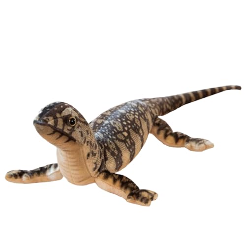 Echsengefüllte Tier, 29, 5 Zoll realistisches Echsenspielzeug, Simulationsreptilienspielzeug, weiches Plüschspielzeug, einzigartige gefüllte Tiergeschenke für Kinder und Erwachsene, Brown Echsengefüllte Tier, 29, 5 Zoll realistisches Echsenspielzeug, Simulationsreptilienspielzeug, weiches Plüschspielzeug, einzigartige gefüllte Tiergeschenke für Kinder und Erwachsene, Brown von PIUpiuLIANG