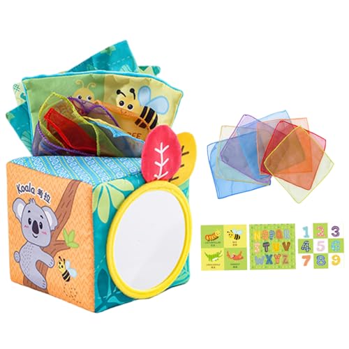 PIUpiuLIANG 1 Set Baby Tissue Box Spielzeug, themenbezogene pädagogische Montessori -Sensorikspielzeug mit 6 -pcs PIUpiuLIANG 1 Set Baby Tissue Box Spielzeug, themenbezogene pädagogische Montessori -Sensorikspielzeug mit 6 -pcs von PIUpiuLIANG