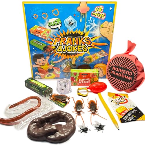 PIUpiuLIANG 1 Set -Streichspielzeug lustige Spinnenstammbox Erwachsene Kinder realistische kleine Fliegen Witzartikel für Aprilscherzes Partyzubehör PIUpiuLIANG 1 Set -Streichspielzeug lustige Spinnenstammbox Erwachsene Kinder realistische kleine Fliegen Witzartikel für Aprilscherzes Partyzubehör von PIUpiuLIANG