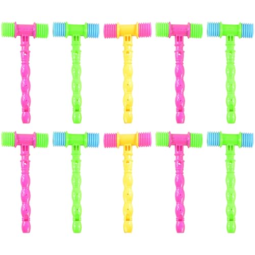 PIUpiuLIANG 10pcs Quietschhammer Spielzeug 4x9 Zoll Cartoon Interaktiver Dicker Plastikspielzeughammer mit Geräusch für Partyvorbefugten Spiele Bestrafung PIUpiuLIANG 10pcs Quietschhammer Spielzeug 4x9 Zoll Cartoon Interaktiver Dicker Plastikspielzeughammer mit Geräusch für Partyvorbefugten Spiele Bestrafung von PIUpiuLIANG
