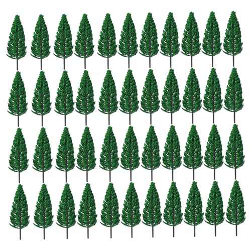 PIUpiuLIANG 40pcs Modellbäume, künstliche Kunststoffminiaturbäume, wartungsarme dekorative Architekturanlage für DIY-Handwerksgebäude Modelllandschaftslandschaft Landschaft PIUpiuLIANG 40pcs Modellbäume, künstliche Kunststoffminiaturbäume, wartungsarme dekorative Architekturanlage für DIY-Handwerksgebäude Modelllandschaftslandschaft Landschaft von PIUpiuLIANG
