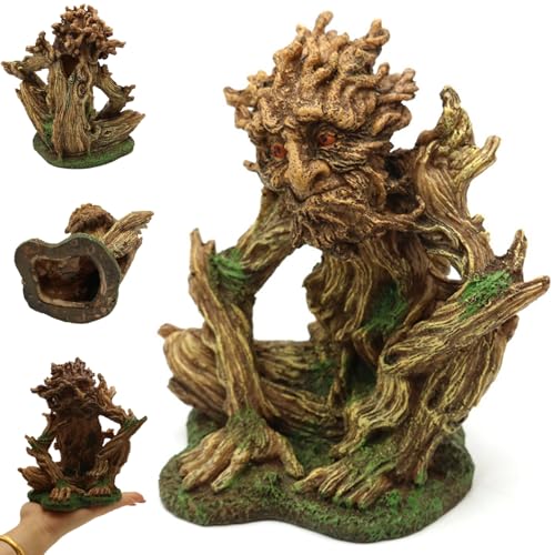 PIUpiuLIANG Aquariumdekorationen großer, Alter Baummann Fischtankdekoration, 6x4x7 Zoll Tauchharz Aquarium Ornamente für Enthusiasten groß von PIUpiuLIANG