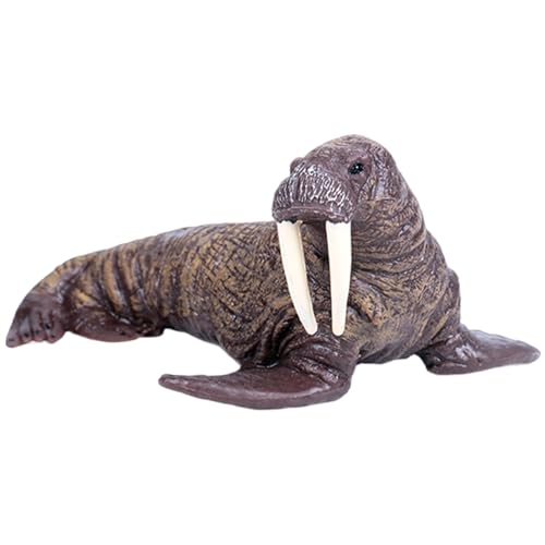 PIUpiuLIANG Sea Animal Toys, realistische Walross -Tierfiguren tun Spielspielzeug, kreative Meereskreaturen Spielzeug, Lern- und Bildungsspielzeuggeschenk für Kinder Kinder von PIUpiuLIANG