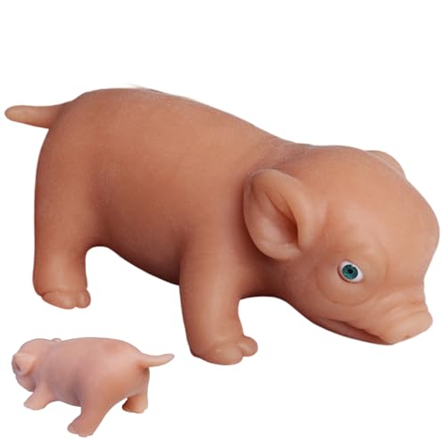 PIUpiuLIANG Silikonschwein realistisches Neugeborenes süßes Mini Silikontiere weiche lebensee pädagogische pädagogische Spielzeugschwein für Kinder, 5, 3 x 2, 0 Zoll PIUpiuLIANG Silikonschwein realistisches Neugeborenes süßes Mini Silikontiere weiche lebensee pädagogische pädagogische Spielzeugschwein für Kinder, 5, 3 x 2, 0 Zoll von PIUpiuLIANG