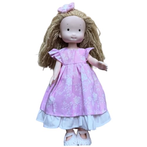 PIUpiuLIANG Stoffpuppe gut gekleidete 11-Zoll-Vinyl-Stoffpuppen für Mädchen mit langem Haarrealistik und kuscheligen Sammlerspielzeug, Baby Girl Geschenke PIUpiuLIANG Stoffpuppe gut gekleidete 11-Zoll-Vinyl-Stoffpuppen für Mädchen mit langem Haarrealistik und kuscheligen Sammlerspielzeug, Baby Girl Geschenke von PIUpiuLIANG