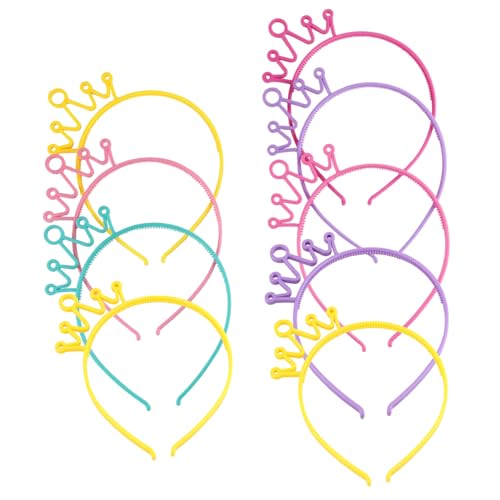 PIUpiuLIANG Tiara Stirnband 9pcs Nicht-Kratzer Leichtes 5x6-Zoll-Kronstirnband für Frauen und Mädchen süße Prinzessin-Krone für Geburtstagsfeier, zufällige Farbe PIUpiuLIANG Tiara Stirnband 9pcs Nicht-Kratzer Leichtes 5x6-Zoll-Kronstirnband für Frauen und Mädchen süße Prinzessin-Krone für Geburtstagsfeier, zufällige Farbe von PIUpiuLIANG