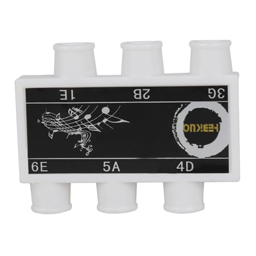 Pitch Pipe für Sänger, 1, 97x1.57x1.18 6 Töne Pitch Pipe, tragbare Akustikgitarrenschnur, grundlegende Gitarrenzubehör für Sänger Pitch Pipe für Sänger, 1, 97x1.57x1.18 6 Töne Pitch Pipe, tragbare Akustikgitarrenschnur, grundlegende Gitarrenzubehör für Sänger von PIUpiuLIANG