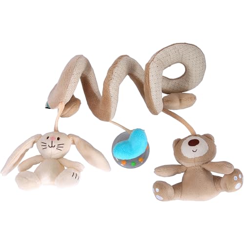 Spiralautositz Spielzeug Bären Kaninchen -Autositz -Spielzeug hängen in BB Squeaker und Rasseln für Kinderbett Kinderbett Kinderspielwagen Spiralautositz Spielzeug Bären Kaninchen -Autositz -Spielzeug hängen in BB Squeaker und Rasseln für Kinderbett Kinderbett Kinderspielwagen von PIUpiuLIANG
