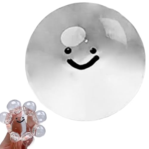 Stressbällchen für Erwachsene/Kinder, klares lächelnder Gesichtsstressspielzeug mit Spritze, Ultra -weiche Angstlinderspielzeug für Partygunst, Schulprämienbälle Stressbällchen für Erwachsene/Kinder, klares lächelnder Gesichtsstressspielzeug mit Spritze, Ultra -weiche Angstlinderspielzeug für Partygunst, Schulprämienbälle von PIUpiuLIANG