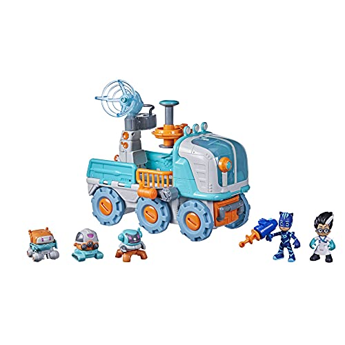 PJ Masks Romeo Bot Builder Preschool Toy, 2-in-1 Romeo Vehicle and Robot Factory Playset with Lights and Sounds for Kids Ages 3 and Up von PJ Masks