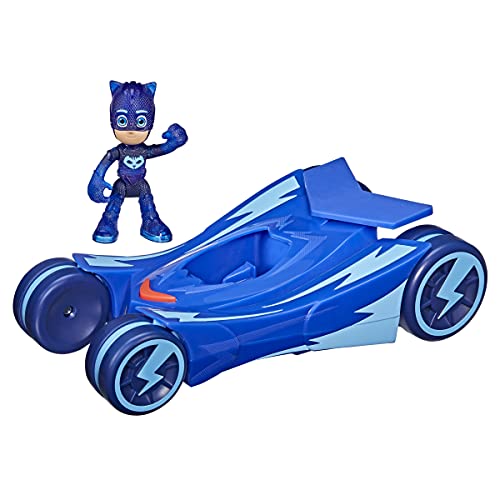 PJ Masks Heldenflitzer Catboy Fahrzeug, Katzenflitzer mit Lichteffekten und Catboy Action-Figur für Kinder ab 3 Jahren von PJ Masks