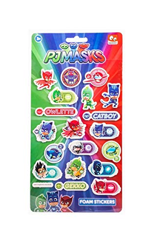 PJ ausgefallenen Relief Stickers CYP st-12-pj von PJ Masks