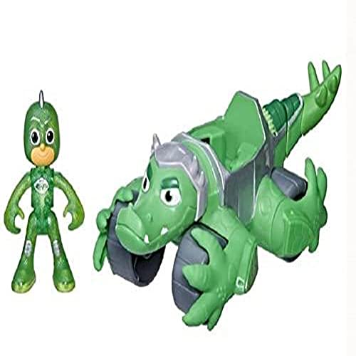 PJ Masks Animal Power, Pyja-Destrier-Fahrzeug, Deluxe von Gluglu, Vorschulspielzeug mit Gluglu-Figur, ab 3 Jahren, F5342, Mehrfarbig von PJ Masks