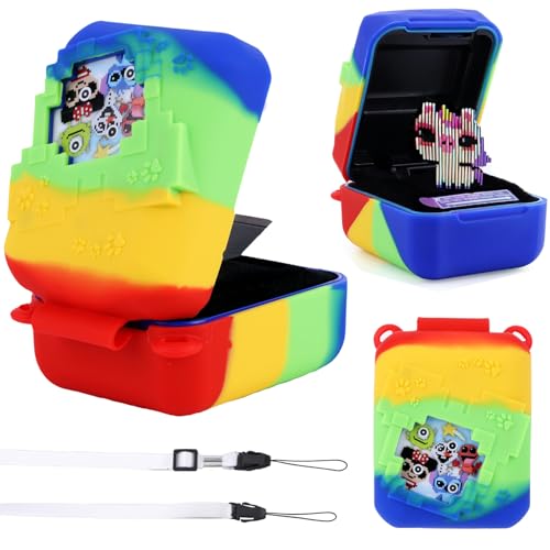 PKKP Silikon Schutz Tasche für Bitzee Disney, rutschfeste Silikonhülle mit Lanyard, Tragetasche für Bitzee Disney Interaktives Spielzeug PKKP Silikon Schutz Tasche für Bitzee Disney, rutschfeste Silikonhülle mit Lanyard, Tragetasche für Bitzee Disney Interaktives Spielzeug von PKKP