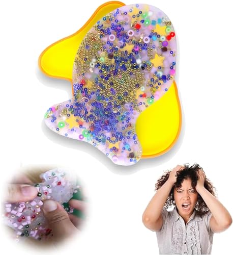 PKKP Skin Picking Fidget Toys, Sensorik Spielzeug Gesunder Stressabbau, Stressabbau Zappelspielzeug für Menschen mit Angstzuständen wie Haarziehsucht und Nägelkauen (Fisch) von PKKP
