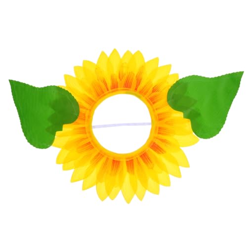 PLAFOPE 1 Satz Sonnenblumen Kopfbedeckung mit Handschuhen Cosplay Zubehör für Kostümpartys Bühnenaufführungen und Karneval Leicht und Angenehm zu Tragen Zufällige Farbe Zufällige Farbe PLAFOPE 1 Satz Sonnenblumen Kopfbedeckung mit Handschuhen Cosplay Zubehör für Kostümpartys Bühnenaufführungen und Karneval Leicht und Angenehm zu Tragen Zufällige Farbe Zufällige Farbe von PLAFOPE