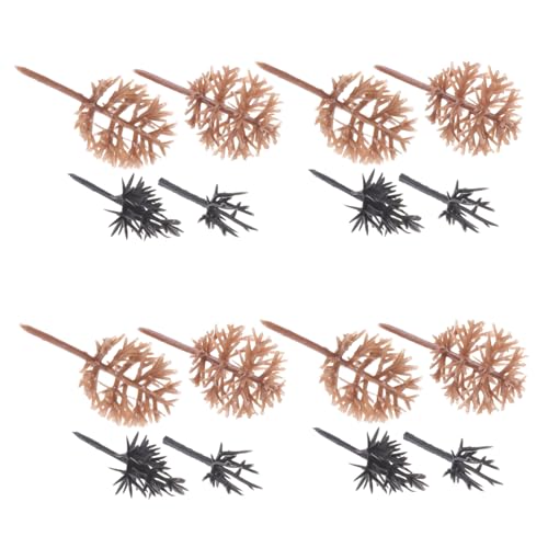 PLAFOPE 116 Stück Mixed Model Trees Miniature Simulation Trees für DIY Modellbau Landschaft Diorama Bausatz Realistische Kleine Plastikbäume für Sandtisch Eisenbahn Architektur und von PLAFOPE