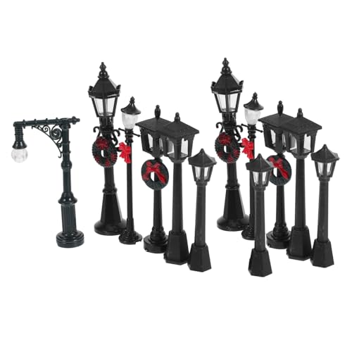 PLAFOPE 12 Stück Teiliges Miniatur straßenlaternen Robustem Kunststoff Realistisch Gestaltete Mini lampen für Puppenhäuser Kreative Spielzeugdekoration Fantasie und Familienaktivitäten PLAFOPE 12 Stück Teiliges Miniatur straßenlaternen Robustem Kunststoff Realistisch Gestaltete Mini lampen für Puppenhäuser Kreative Spielzeugdekoration Fantasie und Familienaktivitäten von PLAFOPE