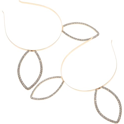 PLAFOPE 2 Stück Metall Stirnband Hasenohren mit Strassbesatz Party Haarreif Damen Kopfschmuck Leicht Rutschfest Glamourös für Karneval Kostümfest PLAFOPE 2 Stück Metall Stirnband Hasenohren mit Strassbesatz Party Haarreif Damen Kopfschmuck Leicht Rutschfest Glamourös für Karneval Kostümfest von PLAFOPE