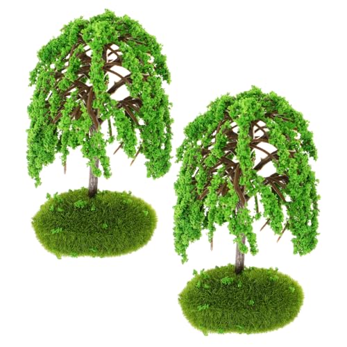 PLAFOPE 2 Stück Miniatur Bäume aus Stabilem Realistische Landschaftsbäume für Diorama und Modellbau Langlebig und Fein Gearbeitet für DIY Modellbau und Sandtisch Dekoration PLAFOPE 2 Stück Miniatur Bäume aus Stabilem Realistische Landschaftsbäume für Diorama und Modellbau Langlebig und Fein Gearbeitet für DIY Modellbau und Sandtisch Dekoration von PLAFOPE