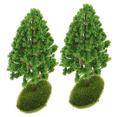 PLAFOPE 2 Stück Miniatur Landschaftsbäume Teiliges Realistische Modellbäume für Sandtisch Diorama Grünes Bastelzubehör für DIY Detailreiche Mikro Szeneriebäume PLAFOPE 2 Stück Miniatur Landschaftsbäume Teiliges Realistische Modellbäume für Sandtisch Diorama Grünes Bastelzubehör für DIY Detailreiche Mikro Szeneriebäume von PLAFOPE