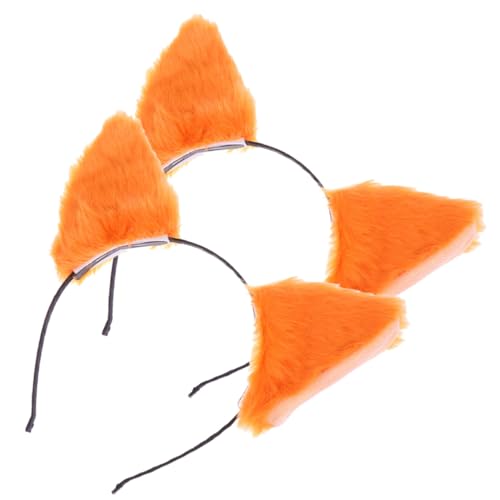 PLAFOPE 2 Stück Plüsch Katzenohren Haarreif Furry Tierohren Stirnband Leicht Verstellbar Komfortabel Für Damen Karneval Kostüm Party Cosplay Accessoire PLAFOPE 2 Stück Plüsch Katzenohren Haarreif Furry Tierohren Stirnband Leicht Verstellbar Komfortabel Für Damen Karneval Kostüm Party Cosplay Accessoire von PLAFOPE