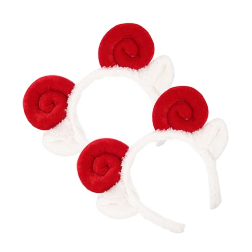 PLAFOPE 2 Stück Teiliges Niedliches Schafhörner Stirnband aus Weichem Material Langlebiges Cosplay Haarband Bequemes Party Accessoire für Foto Requisiten und Festliche Dekoration PLAFOPE 2 Stück Teiliges Niedliches Schafhörner Stirnband aus Weichem Material Langlebiges Cosplay Haarband Bequemes Party Accessoire für Foto Requisiten und Festliche Dekoration von PLAFOPE