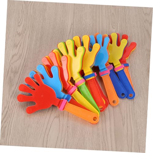 PLAFOPE 25 Stück Teiliges Handklatscher Sportveranstaltungen Partygeschenke und Kindergeburtstag Laute Krachmacher mit Hellem Design für Feierlichkeiten Feste und Konzertunterstützung PLAFOPE 25 Stück Teiliges Handklatscher Sportveranstaltungen Partygeschenke und Kindergeburtstag Laute Krachmacher mit Hellem Design für Feierlichkeiten Feste und Konzertunterstützung von PLAFOPE