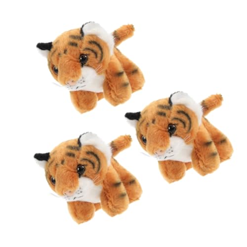 PLAFOPE 3 Stück Plüsch Tiger Schlüsselanhänger aus Weichem Stoff Niedliches Taschen und Rucksackanhänger für Geburtstag Party und Karneval Langlebig und Farbbeständig PLAFOPE 3 Stück Plüsch Tiger Schlüsselanhänger aus Weichem Stoff Niedliches Taschen und Rucksackanhänger für Geburtstag Party und Karneval Langlebig und Farbbeständig von PLAFOPE