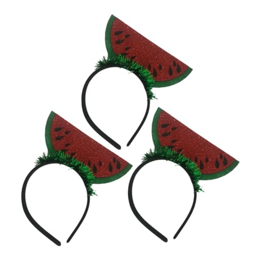 PLAFOPE 3 Stück Teiliges Wassermelonen Design Haarband Stilvolle Haarschmuck Accessoires für Partys Cosplay und Fotoshootings Leicht und Auffällig Geeignet für Altersgruppen PLAFOPE 3 Stück Teiliges Wassermelonen Design Haarband Stilvolle Haarschmuck Accessoires für Partys Cosplay und Fotoshootings Leicht und Auffällig Geeignet für Altersgruppen von PLAFOPE